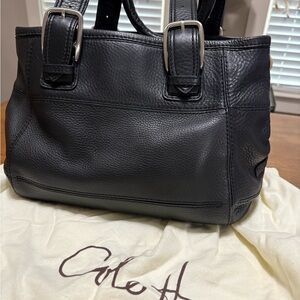 Cole Haan Black Leather Shoulder Bag